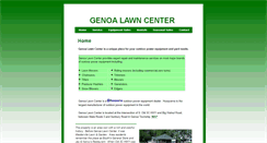 Desktop Screenshot of genoalawncenter.com